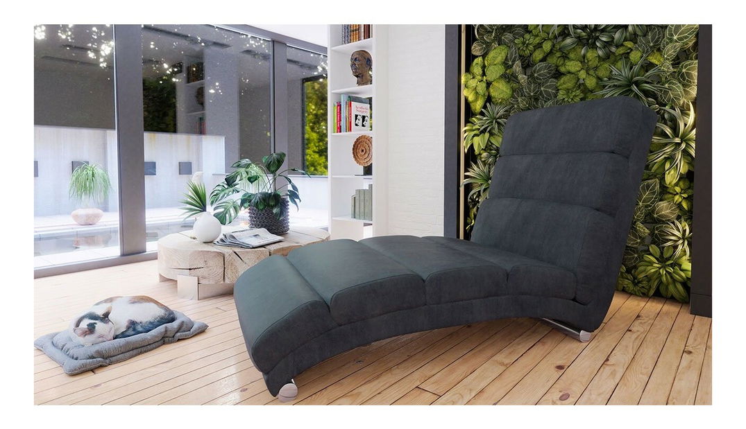 Čalouněné relaxační křeslo Laresa (ekokůže Soft 017 + Lawa 06)