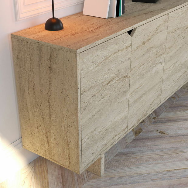 Skříňka Ozia (travertin)