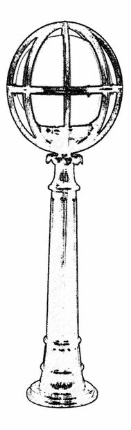 Venkovní podlahové svítidlo Blair (černá)