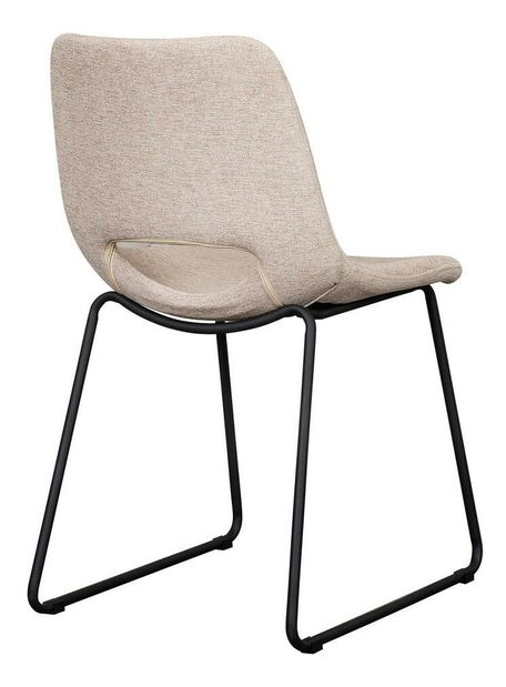 Jídelní židle Pansy (béžová + černá)