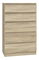 Komoda Musecalo 4 (dub sonoma)