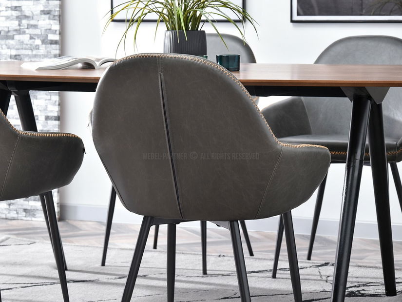 Židle Gemer (šedá + černá)