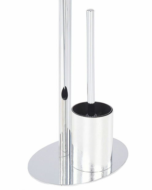 Stojan na toaletní papír Sessily (stříbrná)
