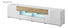 TV stolík Tamie Typ 40 (lesklá bílá + dub sanremo)