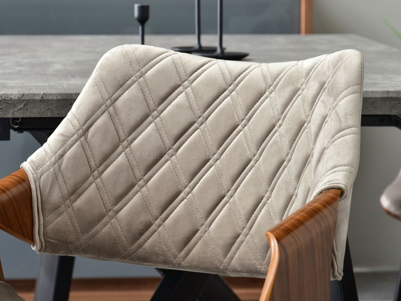 Židle Rolf K (ořech + černá)