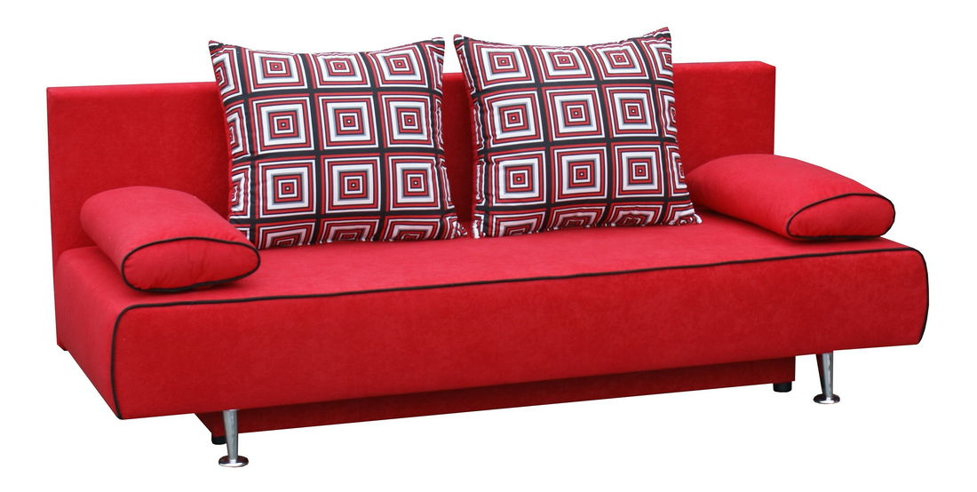 Pohovka BRW Kali Lux červená