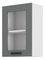 Horní kuchyňská skříňka Lucid 40 GS 72 1F (dustgrey + bílá)