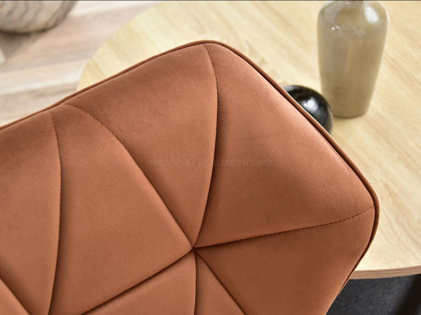 Křeslo Velma S (měděná + černá)