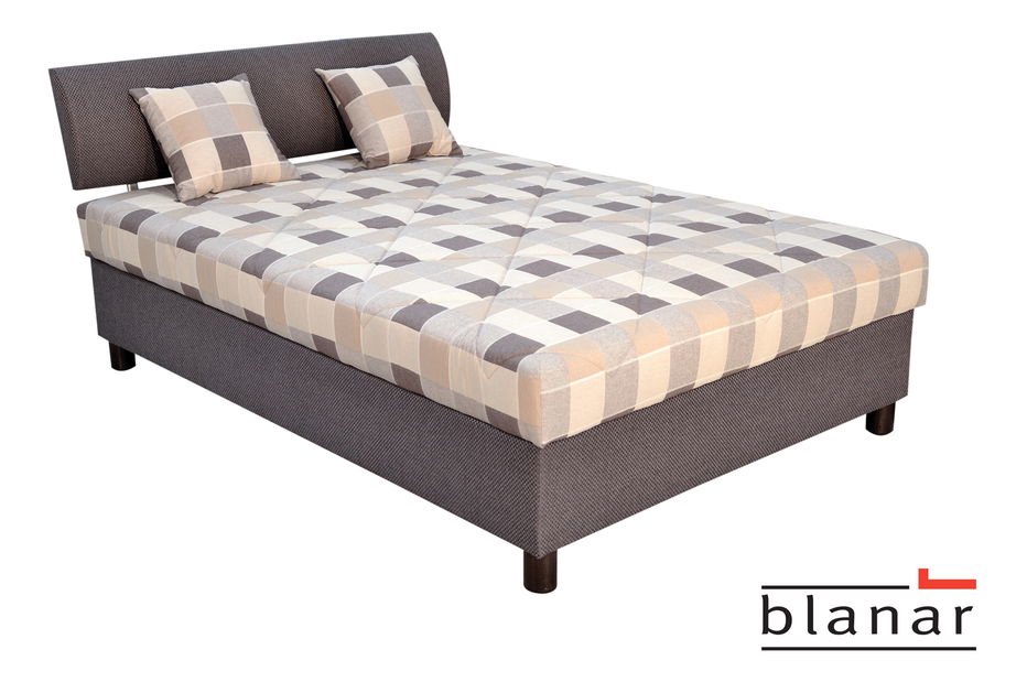 Manželská postel 140 cm Blanář Skate (Bolivia 40/Kerpen 58007-48) (s roštem a matrací)