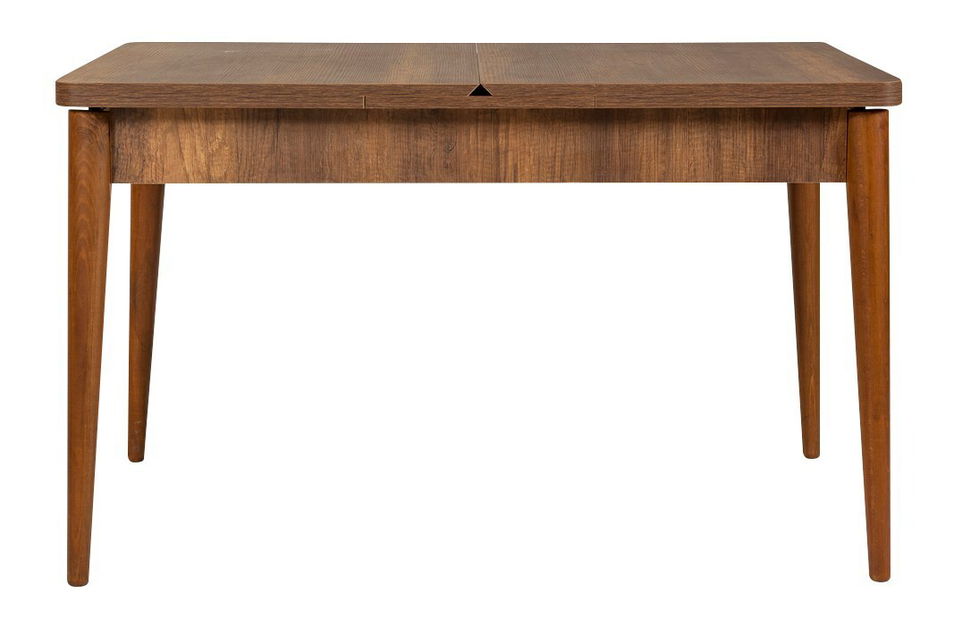 Jídelní set Vlasta 1 (ořech + béžová) (pro 4 osoby)