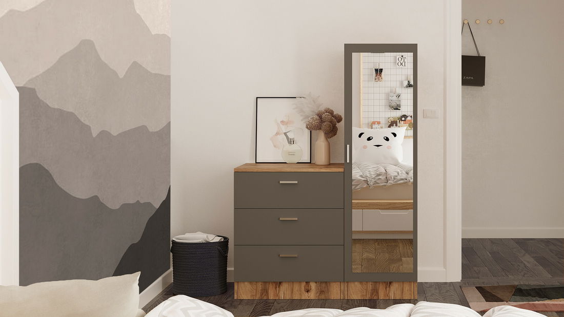 Předsíňová sestava Cicci (Borovice antlantic + Atracit)