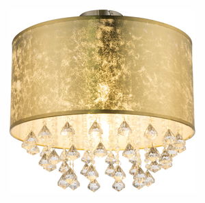 Stropní/nástěnné svítidlo Amy 15187D3 (klasické) (nikl + zlatá)