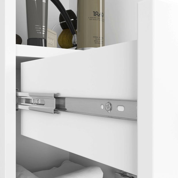 Koupelnová skříňka Fulgor 2D 1SZ 1W (bílá)