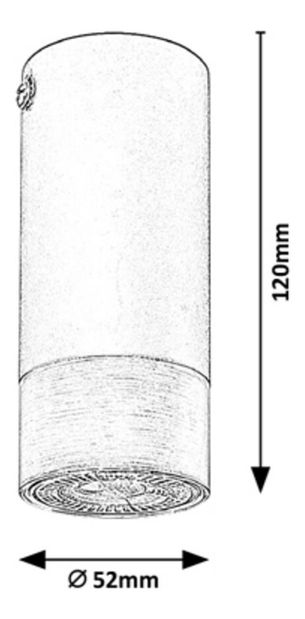 Nástěnné svítidlo Ekanit 5074 (černá matná + stříbrná)