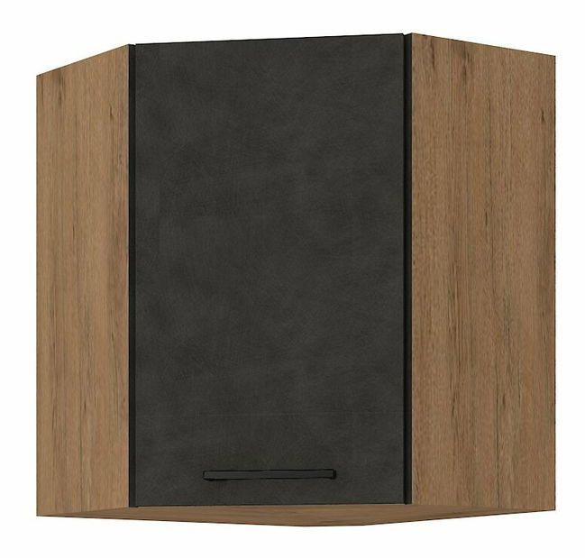 Horní kuchyňská skříňka Virion 60 x 60 GN-72 1F (45°) (dub lancelot + matera)