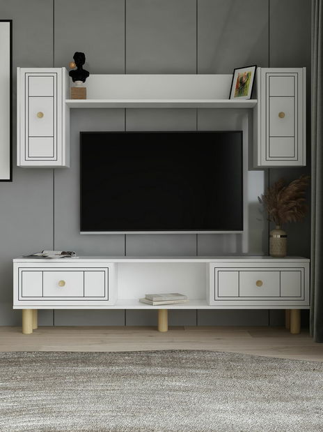 Obývací stěna Darino (antracit)