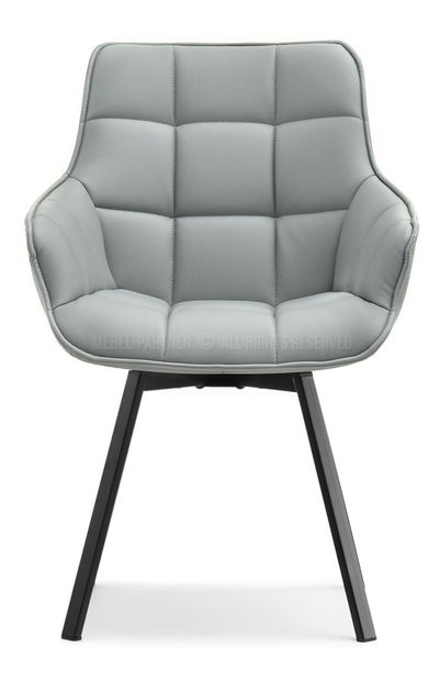 Židle Aranbura (šedá + černá)