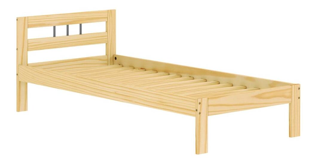 Jednolůžková postel 90x200 cm Joja (přírodní)