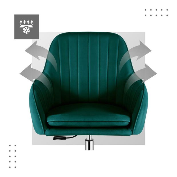 Kancelářské křeslo Forte 5.2 (tmavě zelená)