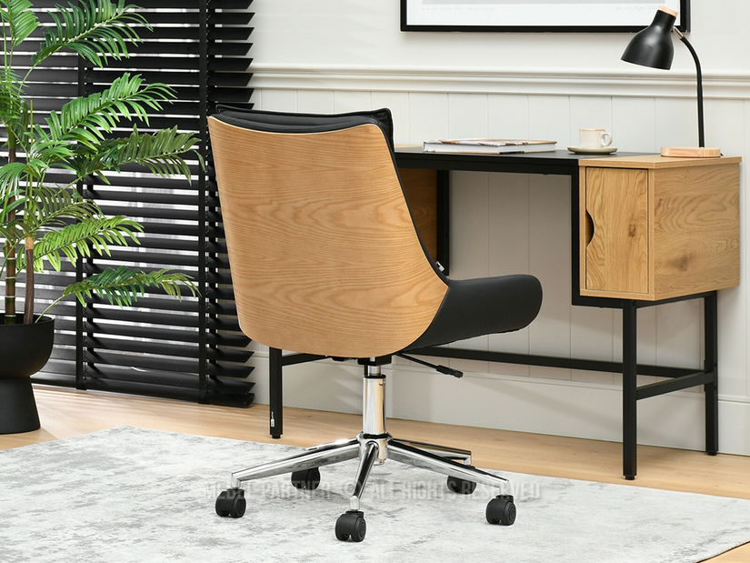 Kancelářské křeslo Leoss (černá)