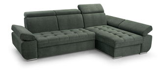 Rohová sedací souprava Belona (zelená) (P)