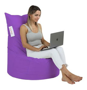 Sedací pytel Beemin (fialová)