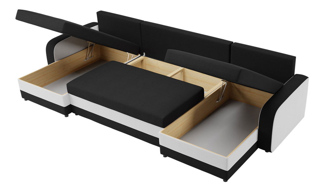 Rohová rozkládací pohovka Aria (Lux 06 + Lux 05)