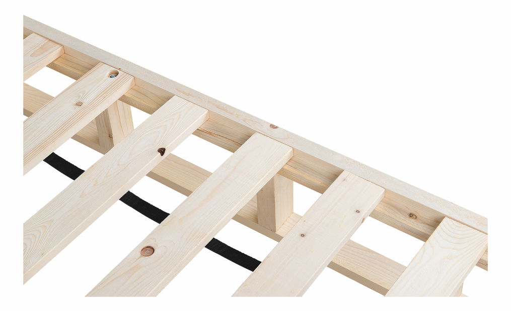 Manželská postel 160 cm COLOGNE 2 (s roštem a matrací) (béžová)