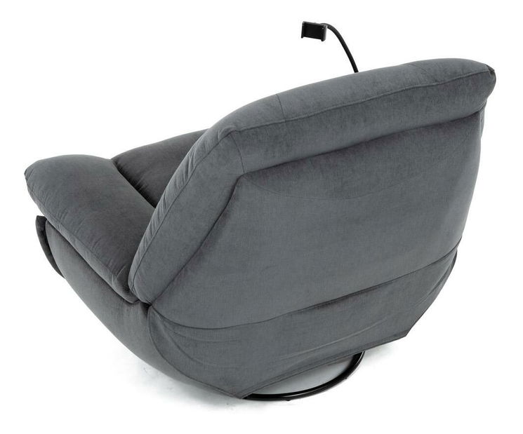 Polohovací křeslo Teniente (šedá)