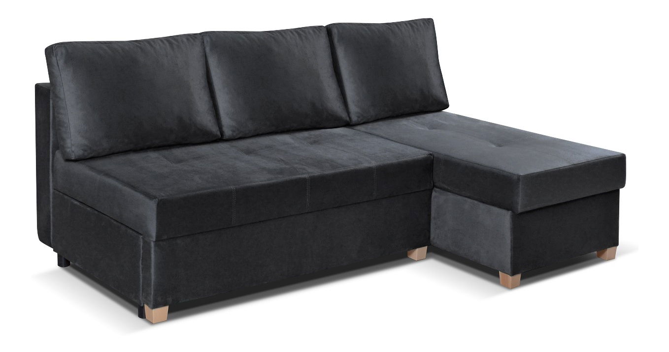 Rohová sedačka Manimi 03 (černá) (P)