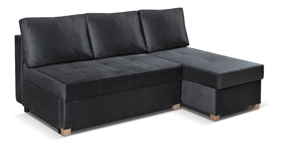 Rohová sedačka Manimi 03 (černá) (P)