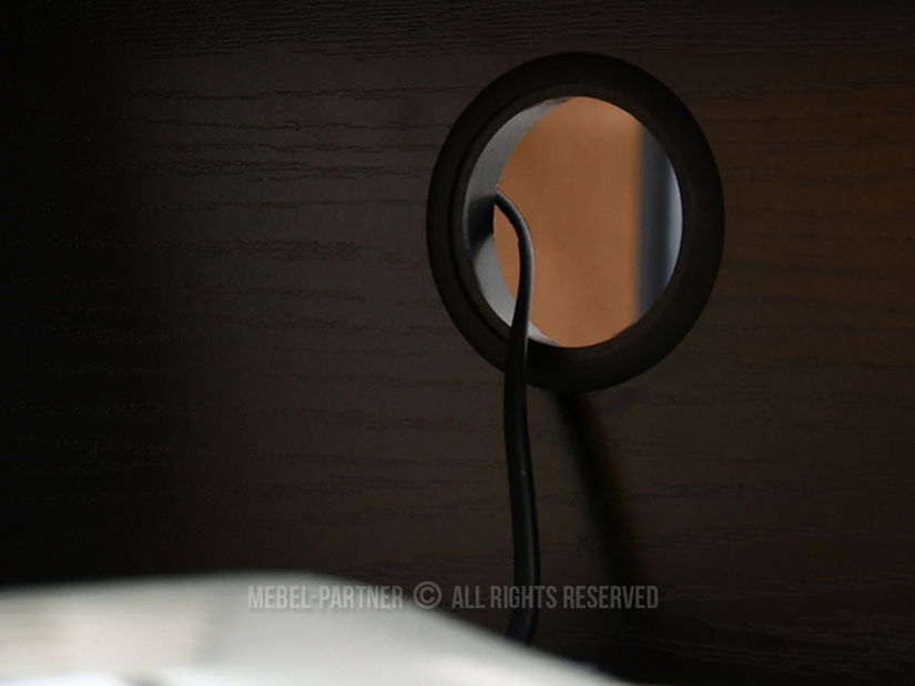 PC stolek Aspart (dub + černá)