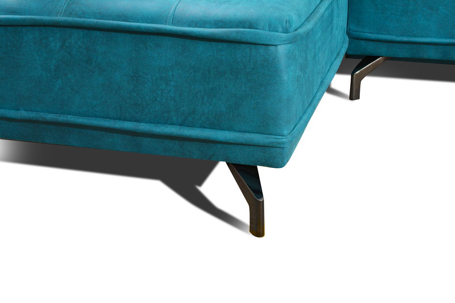 Rohová sedací souprava Tanore (světle modrá) (L)