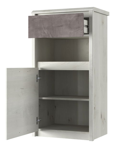 Skříňka Norine (olše polární + onyxová)