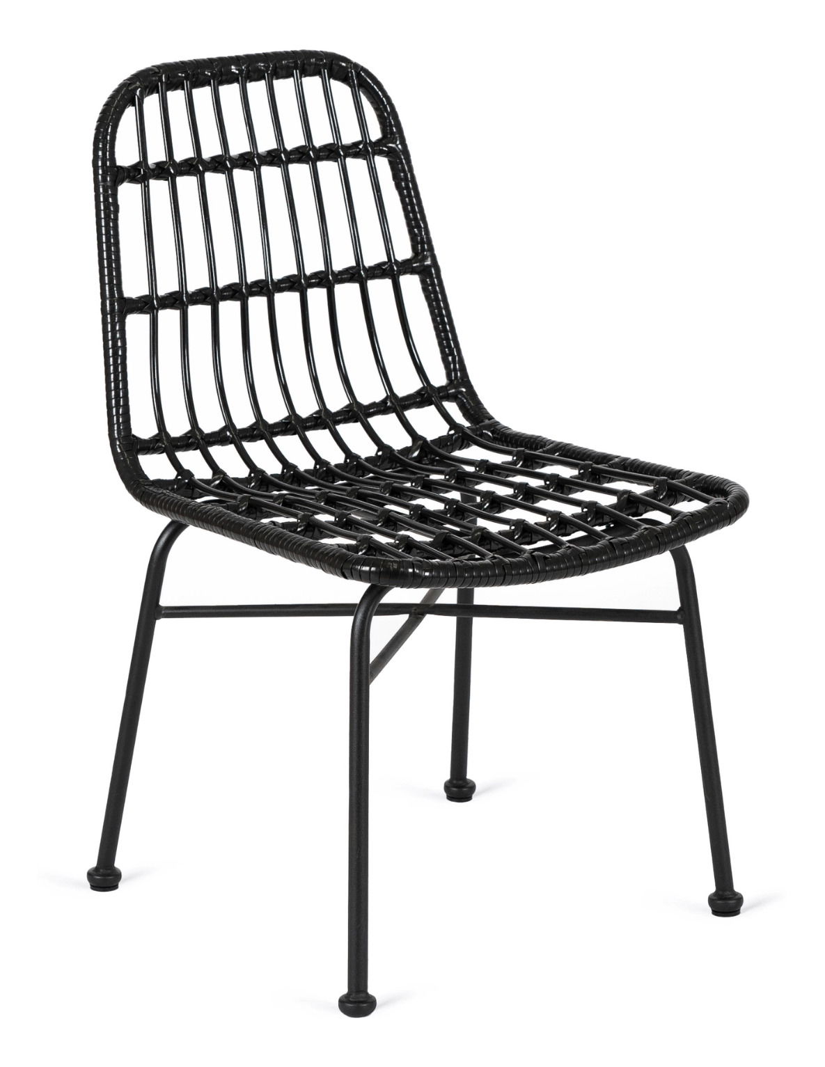 Zahradní židle Wendats (černá)