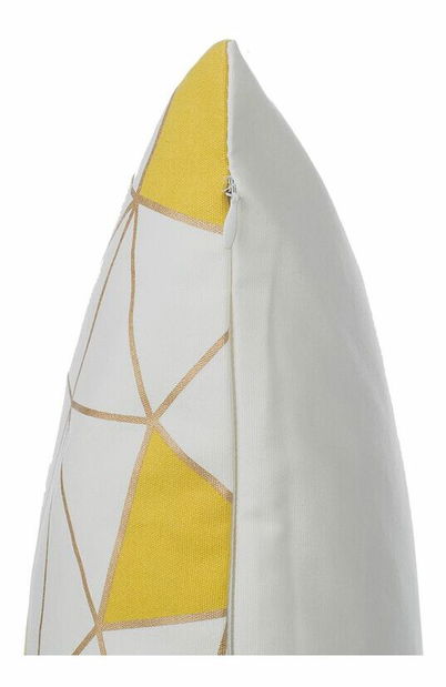 Set 2 ks. polštářů CLARIANA (žluté trojúhelníky)