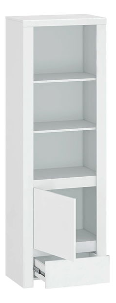 Regál Lafer 1D1S (bílá)