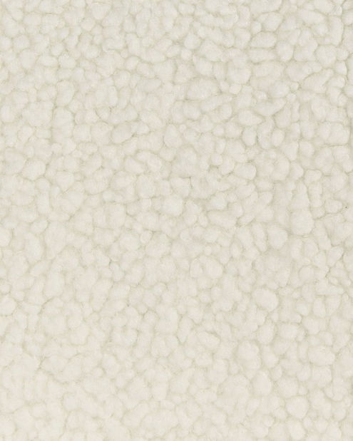 Houpací křeslo Andrine (bílá + zlatá)