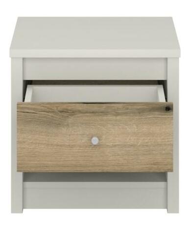 Noční stolek Kodro (kašmír + dub evoke)