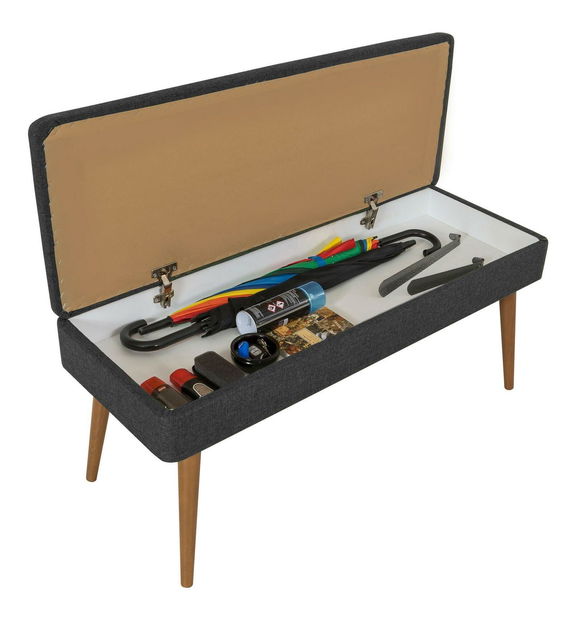 Předsíňová sestava Beside 21 (dub sonoma + antracit)