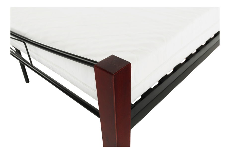 Manželská postel 140 cm Pearly (s roštem)