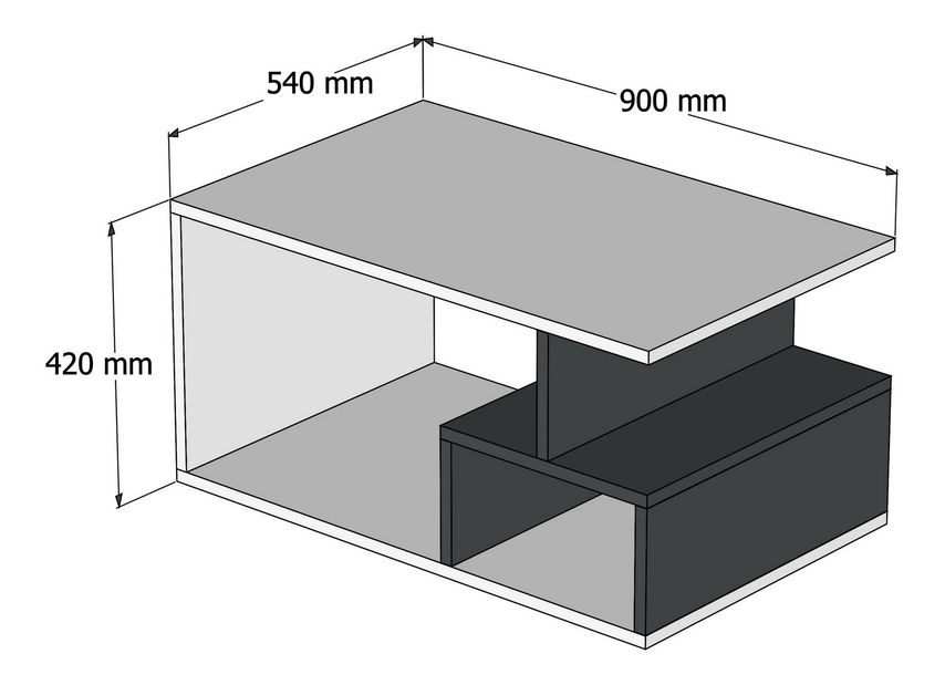 Konferenční stolek Artia 1