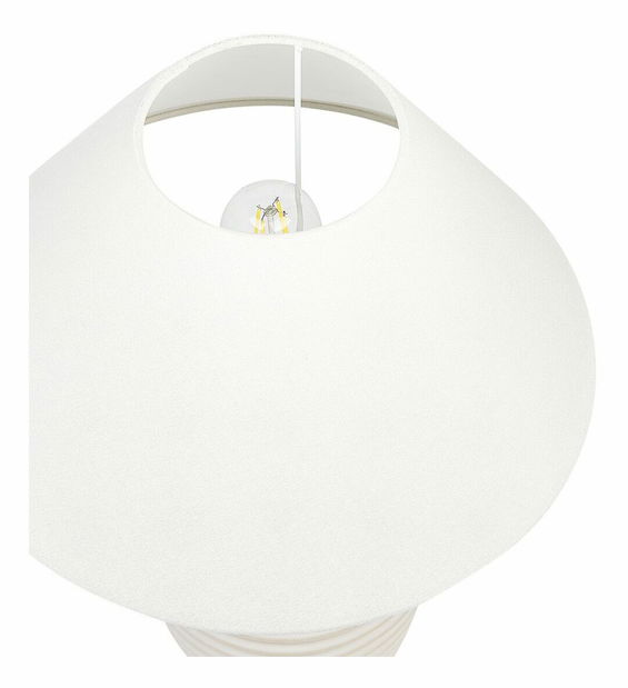 Stolní lampa Clarabelle (béžová)