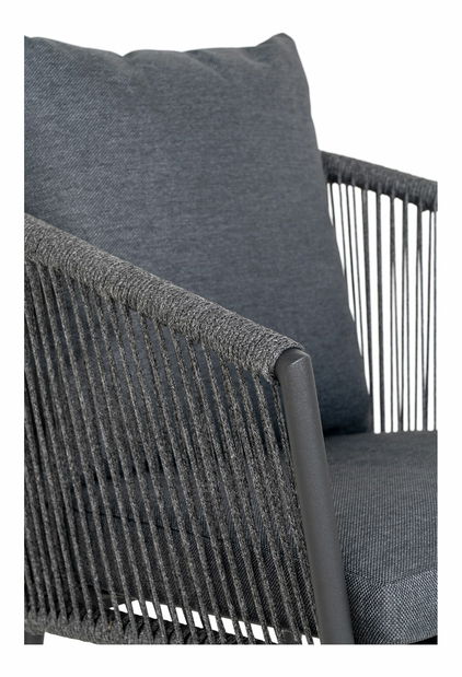 Zahradní židle Seravina (tmavě šedá)