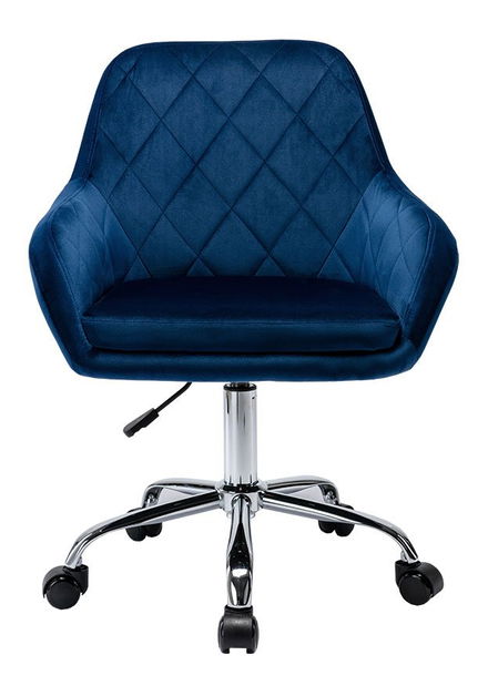 Sametové křeslo Arlo 1018-1 (modrá 108-67)