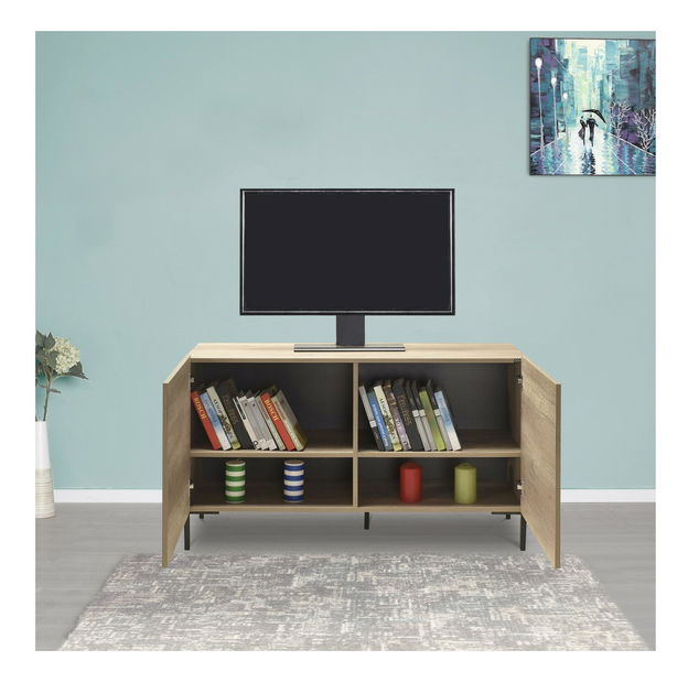 TV skříňka Thea 2 (světlé dřevo)