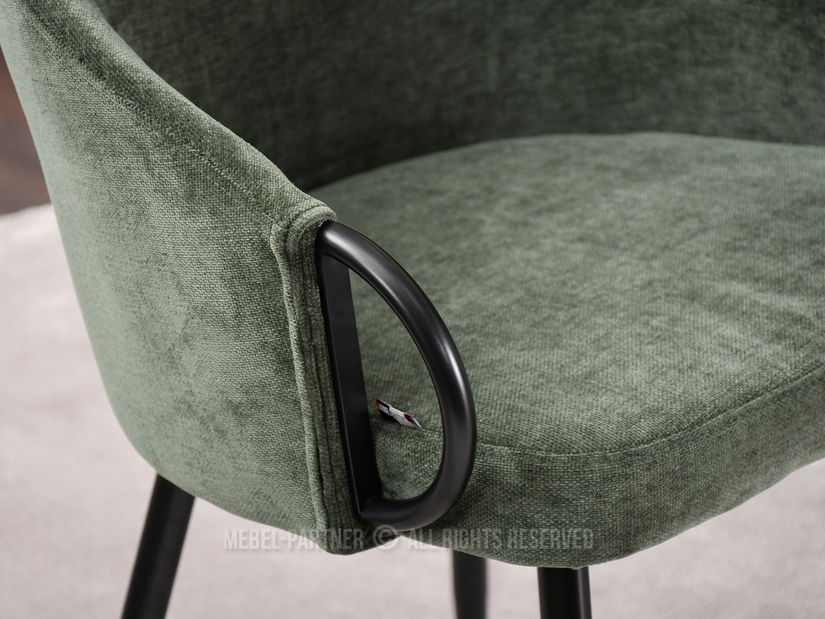 Židle Carma K (zelená + černá)