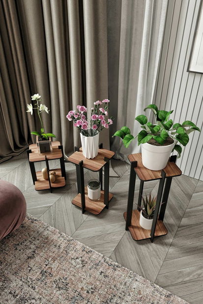 Květináč Florissimo S (ořech)