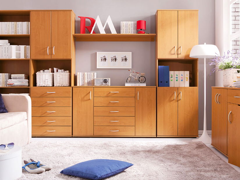 Policová skříň BRW Atriss REG4D