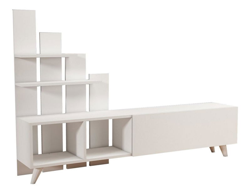 TV stolek/skříňka Kobada (bílá)